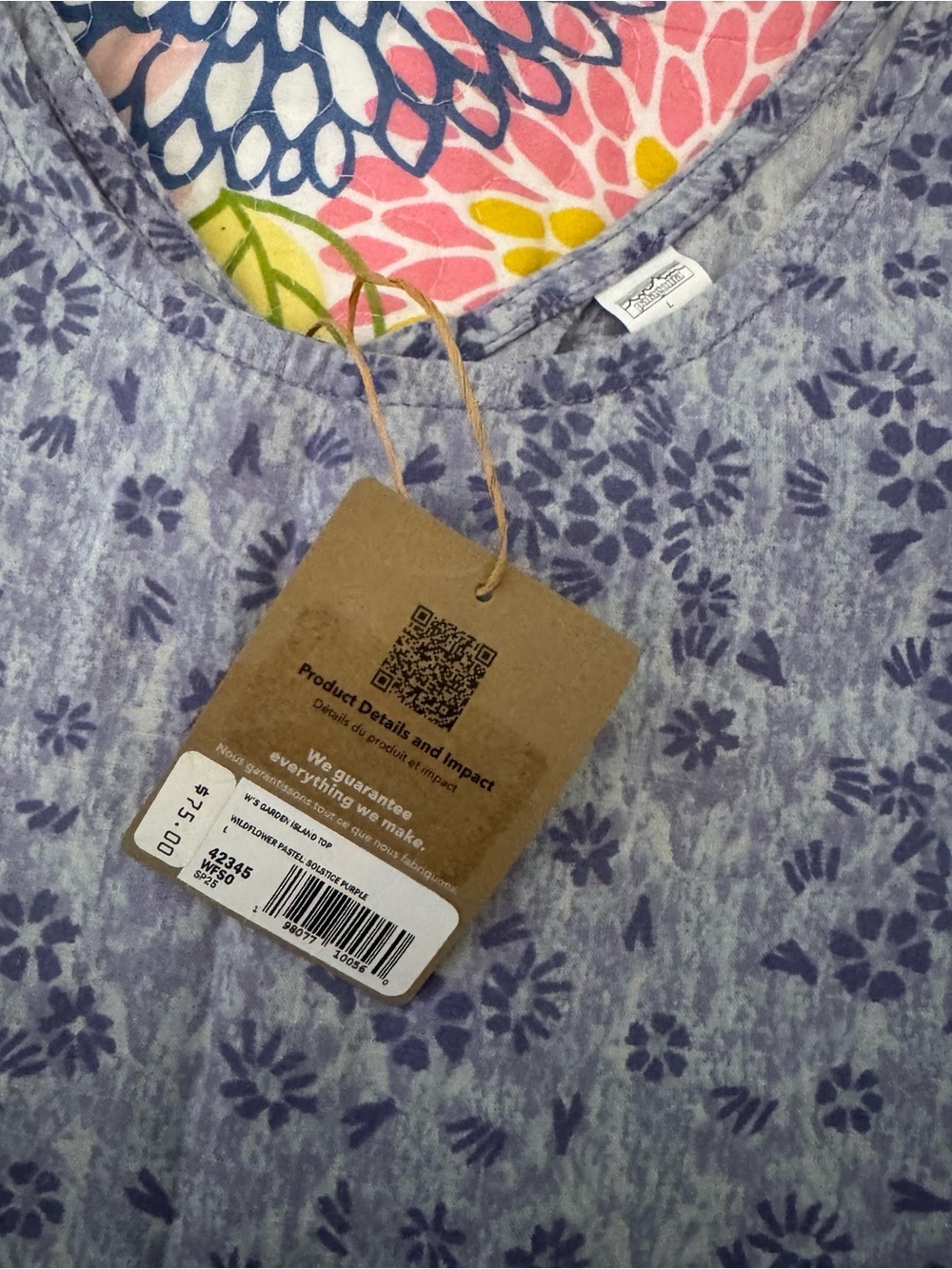 NWT large Patagonia women’s garden island tank - Picture 2 of 4
